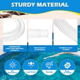 thumbnail image 3 of 2 Pcs 1.25" Pool Hose, 59" Long Accessory Pool Pump Replacement Hoses, Compatible with All Above Ground Pool Filter Pumps that Use 1 1/4 Diameter Hoses, 3 of 6
