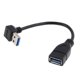 thumbnail image 1 of Sincronización De Datos 90  degree USB 3.0 Cable De Adaptador En ángulo A, 1 of 7