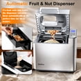 thumbnail image 2 of Bluebow 25-in-1 Automatic Bread Maker Machine, 2LB Bread Making Machine with Auto Fruit & Nut Dispenser, Gluten-Free Setting, 13-Hour Delay Timer, 1-Hour Keep Warm for Homemade Bread, Stainless Steel, 2 of 8
