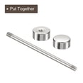thumbnail image 4 of Unique Bargains 8Pack Metal Bag Strap Connect Buckles,38x42mm Purse Screw Fixing Rivets (Silver Tone), 4 of 7