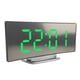 thumbnail image 1 of Reloj despertador digital, reloj LED grande con espejo y dos puertos de carga USB | Función de repetición fácil, 1 of 6