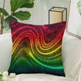 thumbnail image 2 of MKHERT Abstract Glowing Pillow Covers Pillowcase Throw Pillows 18x18 inch, 2 of 2