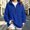 Blue, variant on White Sweatshirts for Women Fall Winter Pullover Mock Neck Half Zip Tops Long Sleeve Going Out Loose Fit Casual Sweatshirts for Women S-2XL