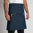 thumbnail image 2 of 2-PACK Chef Code 24" Denim Waist Apron with Large 3-section Pocket, 2 of 4