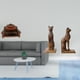 thumbnail image 2 of Sofá en miniatura para muñecas,Muebles de casa de muñecas,modelo de sofá europeo,decoración,Modelo de silla individual Mini Bench Chair sofá,Figura de mesa,Estatua de gato sujetalibros, 2 of 8
