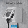 thumbnail image 5 of S55 Tpe-fr 16a Outdoor Smart Socket, Ip55 Waterproof Wifi Smart Socket, Compatible With Alexa/google Home/ifttt, Remote Control, Voice Control, Time F, 5 of 5