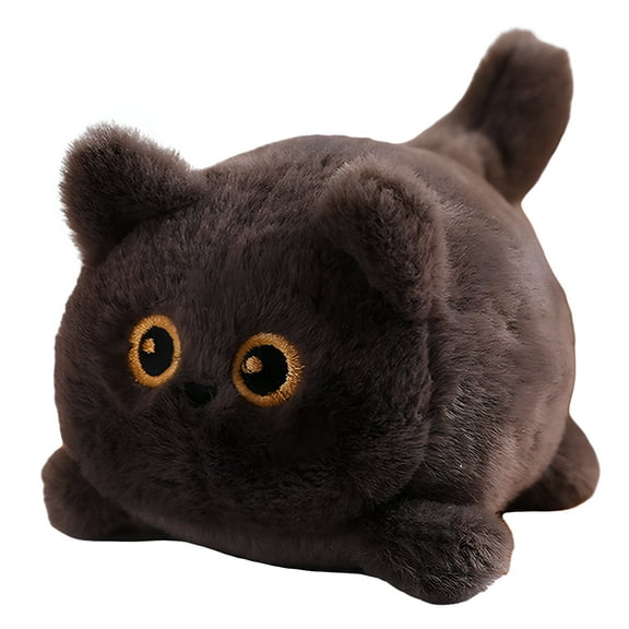 BESTSKY Mini Wind-up Cat Stuffed Animals Doll,Cute Cat Plush Toys,Gifts for Adults and Kids