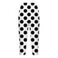 thumbnail image 3 of QATAINLAV Women Fashion Printed Cropped Leggings Milk Silk Soft Running Legging Capris Casual High Waisted Yoga Capri Pants Plus Size Tights on Walmart White 3XL, 3 of 6