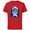 Red, variant on Marvel Puzzle Quest Jeffrey Land Shark Jeff! Don’t Eat That! - Short Sleeve Cotton T-Shirt for Adults - Customized-Navy