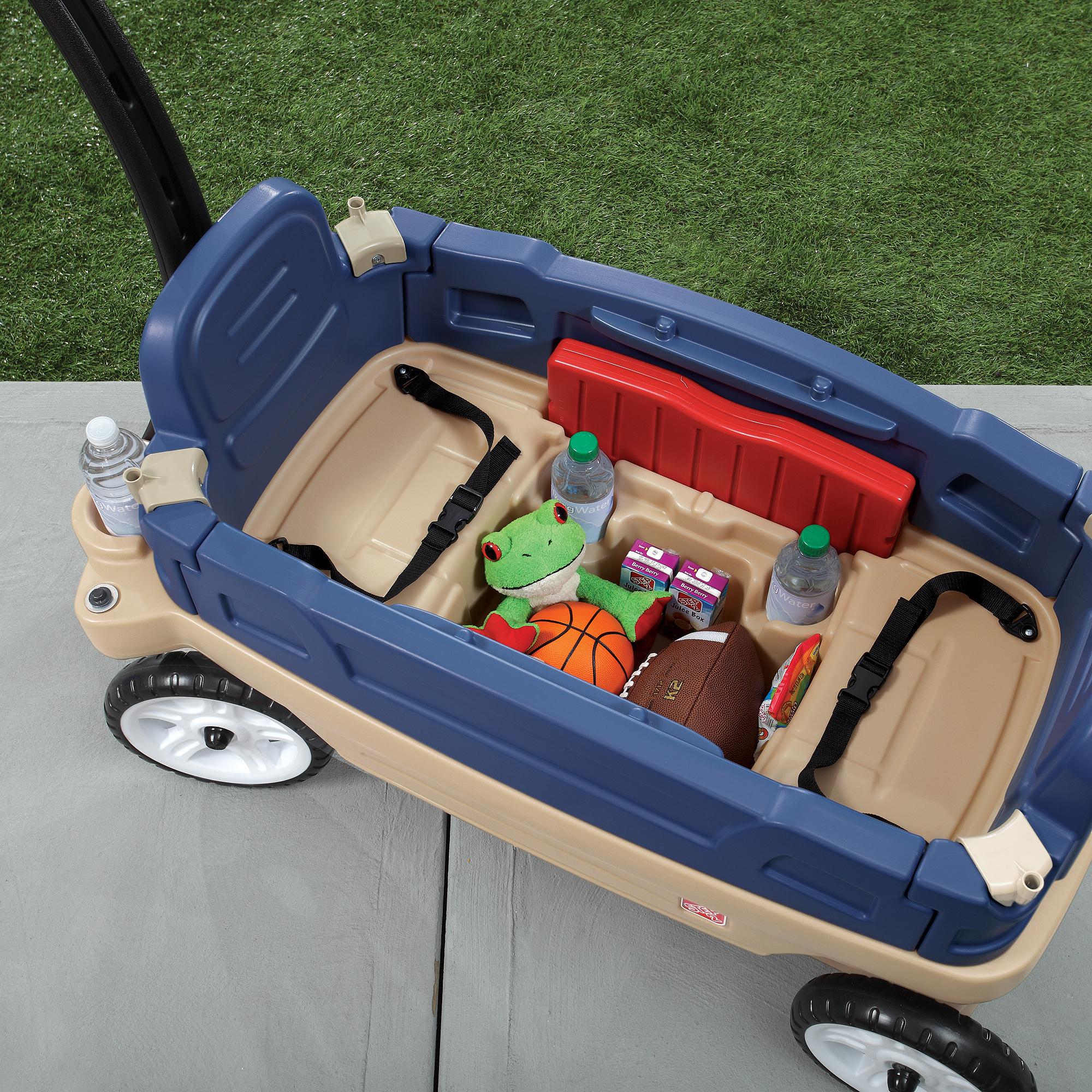 Step2 Whisper Ride Touring Wagon Plastic Canopy Wagon for Kids - image 3 of 6