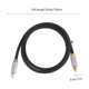 thumbnail image 2 of unbranded Cable Digital Óptico Negro Para En Casa Con Concavo Convexo Y Sonido Envolvente, 2 of 7