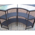 thumbnail image 3 of Oakland Living Morocco Aluminum 9 Piece Patio Dining Set with Chairs, 3 of 3
