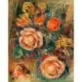 thumbnail image 3 of Renoir, Pierre-Auguste 20x24 Black Modern Framed Museum Art Print Titled - Bouquet of Roses 1900, 3 of 5