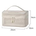 thumbnail image 5 of Divided cosmetic storage pouch for vacation Breathable mesh material ensures quick drying. Weekend Getaway, 5 of 5