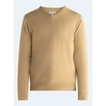 thumbnail image 6 of Free Assembly Men's V-Neck Sweater with Long Sleeves, Midweight, Sizes XS-3XLT, 6 of 6