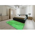 thumbnail image 5 of Ahgly Company Machine Washable Indoor Rectangle Transitional Lime Green Area Rugs, 5' x 7', 5 of 7