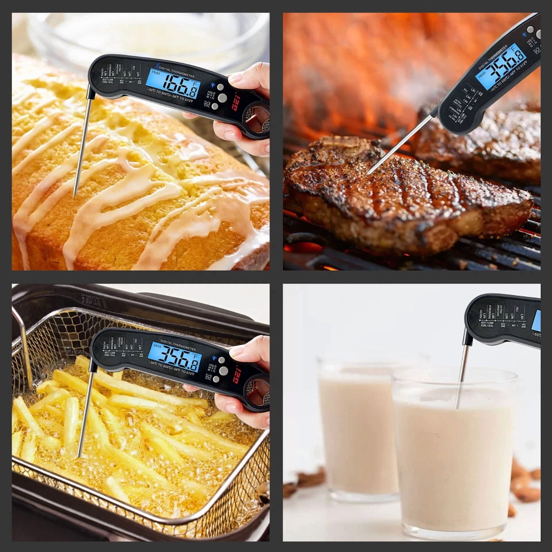 CIRCLE- Instant Read Digital Meat Thermometer Bbq Grill For Kitchen Cooking (Bmt-0001)