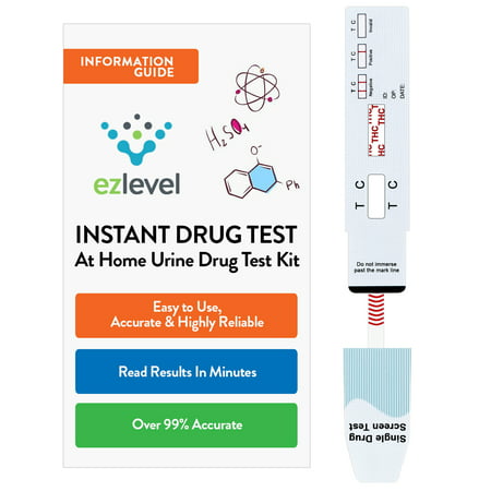 (20 Pack) EZ Level Marijuana THC At Home Urine Drug Dip Test