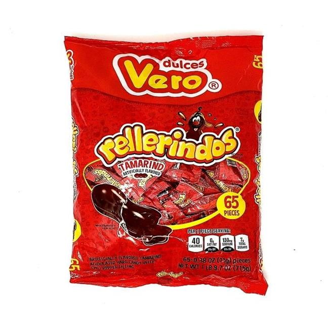 vero mexican tamarindo candy rellerindos 65 count [misc.]