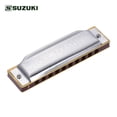 thumbnail image 3 of Suzuki 1072-F Folkmaster Standard 10-Hole Diatonic Harmonica Key of F 20 Tone for Beginner Student, 3 of 7