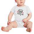 thumbnail image 2 of I Am Proof That God Answers Prayers Funny Baby Bodysuit Boy Girl Unisex, 2 of 5