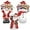Santa + Snowman + Santa Claus & LED Lamp, variant on Yescom Christmas Tabletop Decoration Santa Claus with Light Sign Christmas Theme Wedding Home Party Tabletop Decoration