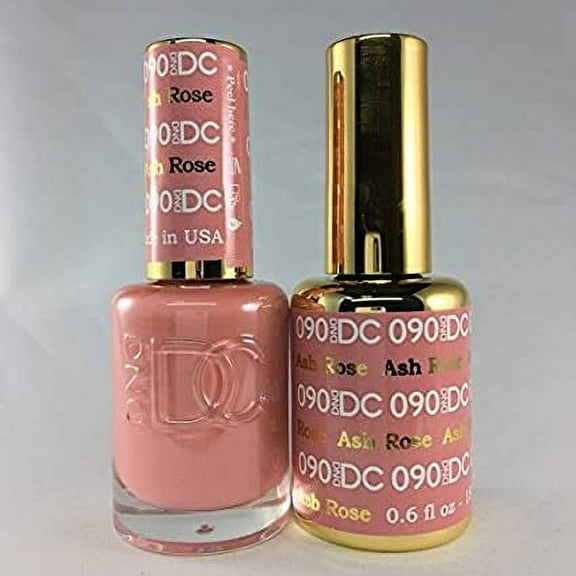 DND - DC Duo Soak off Gel & Matching nail polish - Ash Rose #090