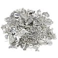 thumbnail image 4 of DIY Accessories 100 Pack Silver Christmas Theme Pendants For Jewelry Making Including Necklaces Bracelets And Earrings Projects, 4 of 4