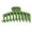 Green, variant on amlbb Up to 65% off Hair Accessories for Women 10 Color Large Matte Hair Claw Clips Nonslip Big Nonslip Hair Clamps Perfect Jaw Hair Clamps For Women And Thinner Hair Styling