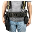 thumbnail image 3 of Ceinture d'Outil Électricien Rembourrée avec Poche pour Clou Tablier Rembourré Robuste Réglable pour Menuisier Électricien DIY, Réglable, 3 of 7