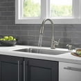 thumbnail image 2 of Delta Varos Stylish Nickel Finish Pull Down Kitchen Faucet, 2 of 3