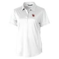 thumbnail image 2 of Women's Cutter & Buck White Ole Miss Rebels Vault Prospect Textured Stretch Polo, 2 of 3