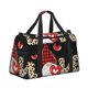 thumbnail image 2 of Fotbe Love Gnomes Bolsa de Viaje con Estampado, Bolsa de Fin de Semana para Mujer con Compartimento para Zapatos, Bolsa de Gimnasio con Bolsillo Húmedo, 2 of 7