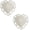 Eff Flowers Crystal Jewel, variant on Reusable Burlesque Nipztix Pasties Covers, Medical Grade Adhesive, Waterproof, Sweatproof