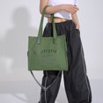 thumbnail image 4 of Bolso Bandolera Bolso Bandolera De Viaje Simple De Moda De Lona De Gran Capacidad Para Mujer (Verde) Ndcxsfigh Para Estrenar, 4 of 6