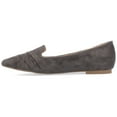 thumbnail image 3 of Journee Womens Mindee Slip On Pointed Toe Loafer Dress Flats, Widths Available, 3 of 10