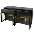 thumbnail image 2 of Twin Star Home Modern Sideboard with Glass Cabinet Doors, 2 of 8