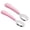 pink, variant on Toddler Utensils with Case, Kids Spoons and Forks Self-feeding, Stainless Steel Baby Silverware, Child Flatware Sets - blue