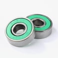 thumbnail image 1 of 10pcs 608rs ABEC-9 Cojinete de bolas Scooter Cojinetes de ranura profunda en miniatura (Verde) Ndcxsfigh  Libre de BPA, 1 of 4