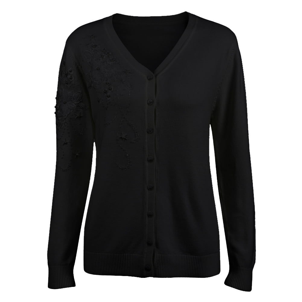 black cardigan no buttons