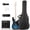 Transparent Blue, variant on Ktaxon 46in 4 String Electric Bass with 20W Amp, Dual Open Top, S-Pickup, for Beginners & Musicians, Transparent Green