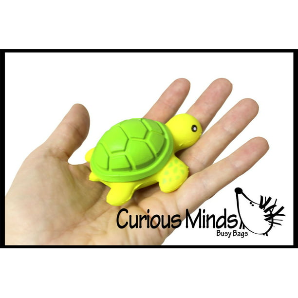TURTLE) Cute Mini Animal Squishy Slow Rise - Sensory, Stress, Fidget Toy -  