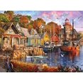 thumbnail image 2 of White Mountain Puzzles Harbor Evening - 1000 Piece Jigsaw Puzzle, 2 of 6