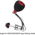 thumbnail image 3 of ZOUSSIQI Reel Replacement Handle, Metal Rocker Arm Grip Spinning Metal Made hex Trunk Spinning Fishing Reel with EVA Premium Metal Comfortable and Anti-Slip CA919-42586, 3 of 3