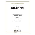 thumbnail image 1 of Two Sonatas, Op. 120 (Kalmus Edition), 1 of 1
