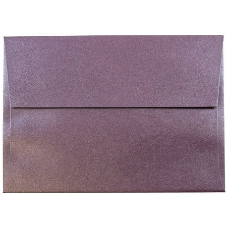 UPC: 0701936231017 | JAM Paper & Envelope A6 Envelopes  4 3/4 x 6 1/2  Ruby Purple Metallic  250/Pack