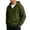 Army Green #051, variant on Men's Hoodies Zip Up Hooded Sweatshirts with Pockets | Sweatshirts;Fall Clothes Outfits;Full Zip Up Hoodie;Long Sleeve Winter Jackets;Relaxed Fit Coat, 2XL