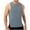 Sky Blue, variant on YFNNUP Men Workout Tank Top Gym Fitness Bodybuilding Sleeveless Muscle T Shirts