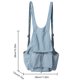 thumbnail image 3 of Mochila de verano con múltiples bolsillos para mujer/hombre, mochila de viaje sólida (azul) Ndcxsfigh Para Estrenar, 3 of 3