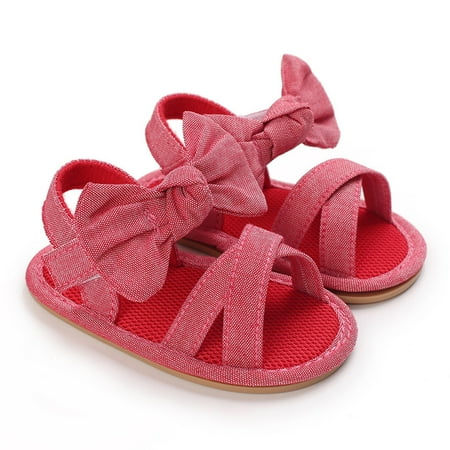 

eczipvz Girls Sandals Boys Girls Cartoom Prints Shoes First Walkers Shoes Summer Toddler Breathable Lightweight Flat Sandals